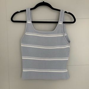 Aritzia sculpt knit tank